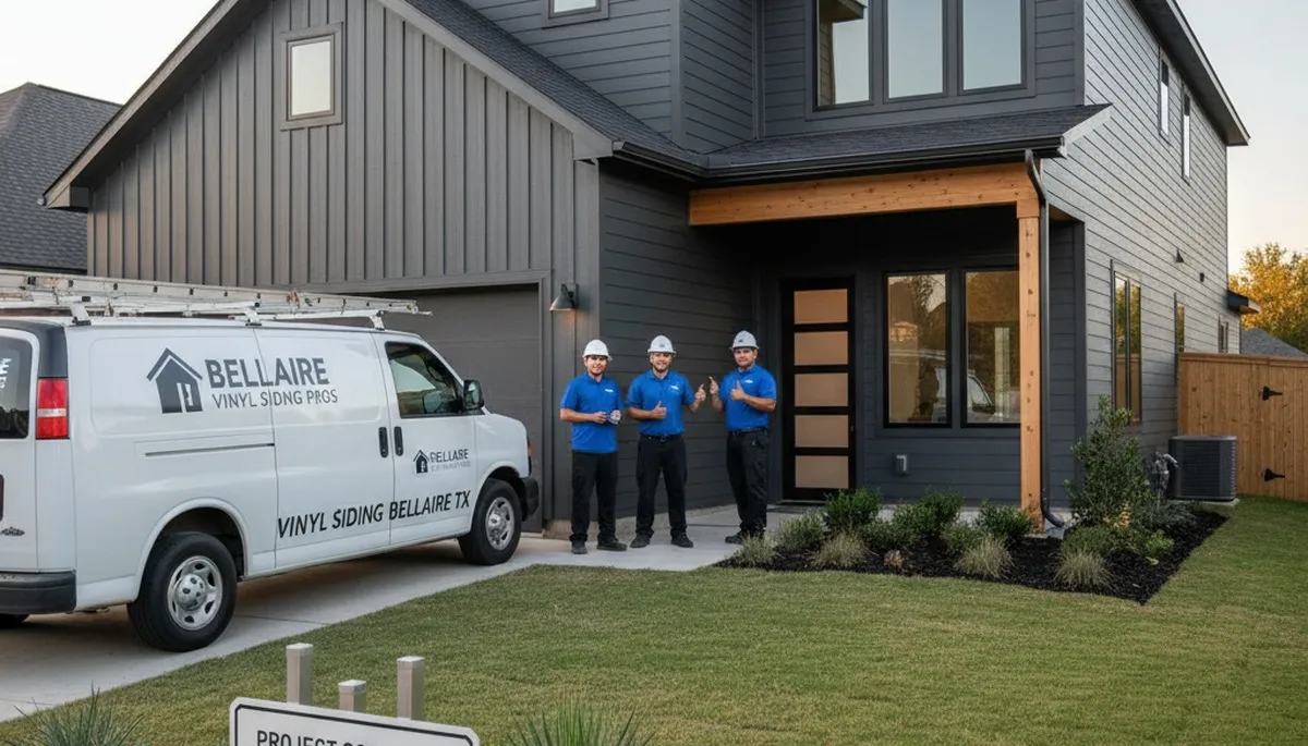 Professional vinyl siding installation by expert contractors in Houston, TX