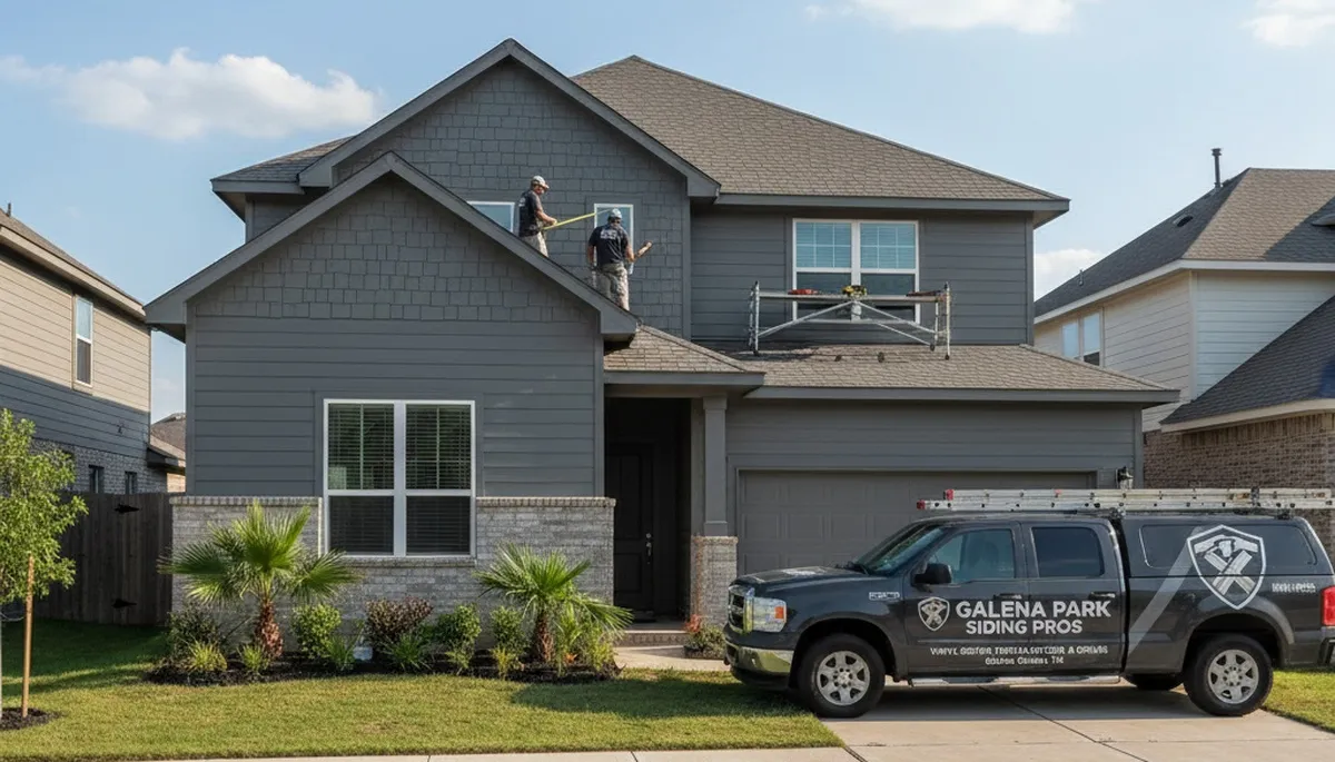 Professional vinyl siding installation by expert contractors in Houston, TX